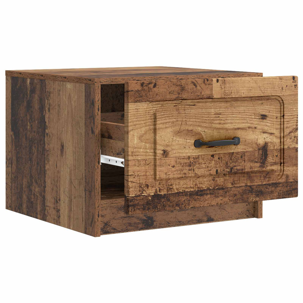 vidaXL Stolik kawowy Stare drewno 49 x 50 x 37 cm Drewno inżynieryjne