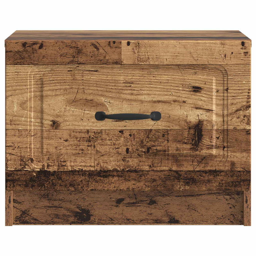 vidaXL Stolik kawowy Stare drewno 49 x 50 x 37 cm Drewno inżynieryjne