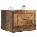 vidaXL Stolik kawowy Stare drewno 49 x 50 x 37 cm Drewno inżynieryjne