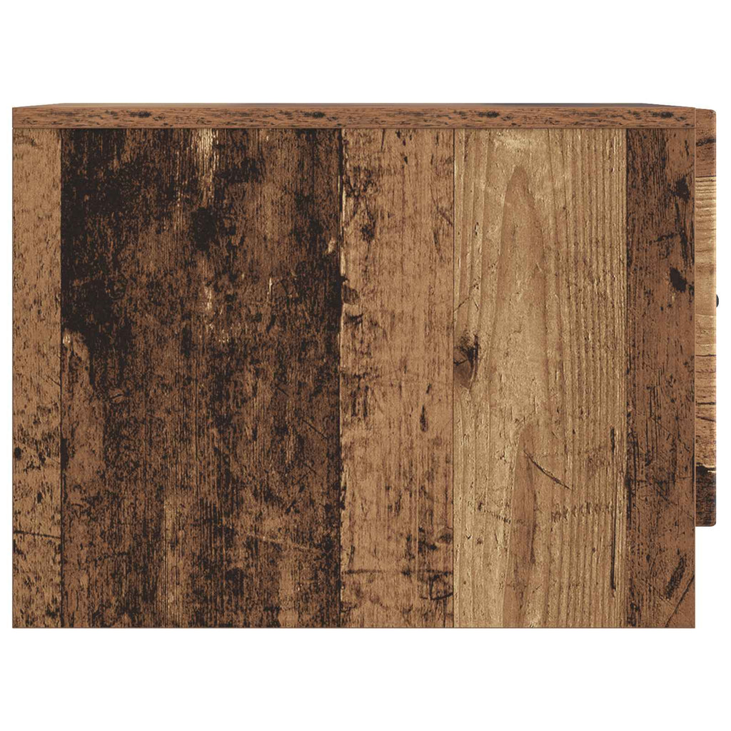 vidaXL Stolik kawowy Stare drewno 49 x 50 x 37 cm Drewno inżynieryjne