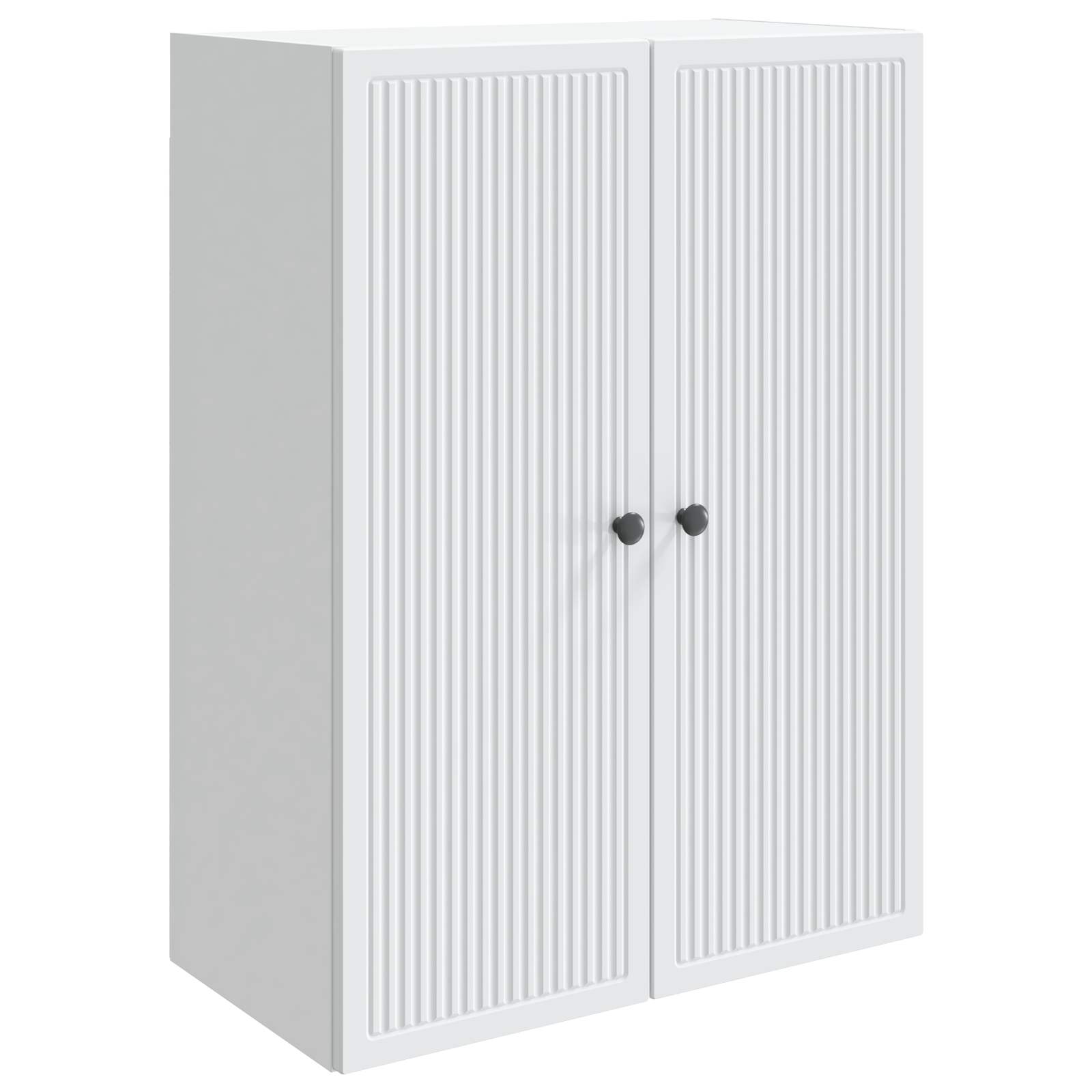 vidaXL Szafka ścienna Biały 66 x 34,5 x 90 cm Drewno inżynieryjne