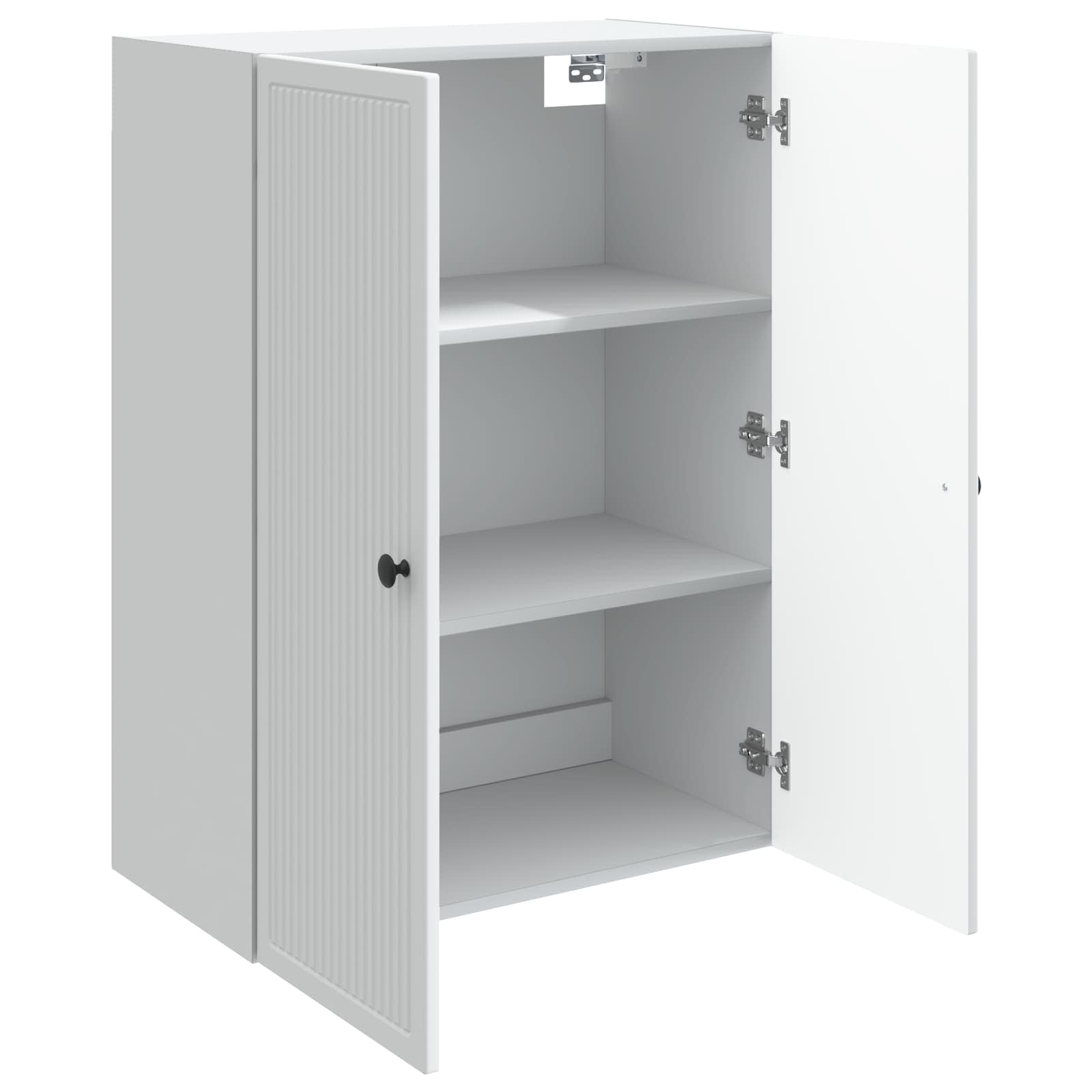 vidaXL Szafka ścienna Biały 66 x 34,5 x 90 cm Drewno inżynieryjne