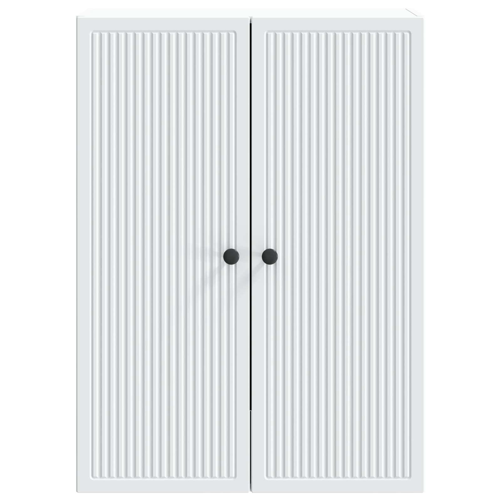 vidaXL Szafka ścienna Biały 66 x 34,5 x 90 cm Drewno inżynieryjne