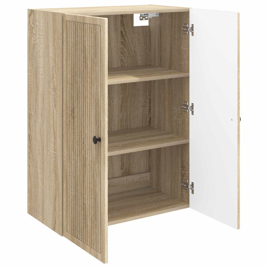 vidaXL Szafka ścienna dąb Sonoma 66 x 34,5 x 90 cm Drewno inżynieryjne