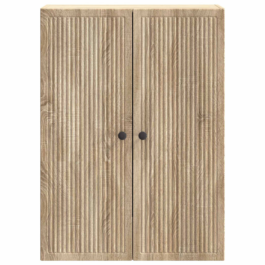 vidaXL Szafka ścienna dąb Sonoma 66 x 34,5 x 90 cm Drewno inżynieryjne