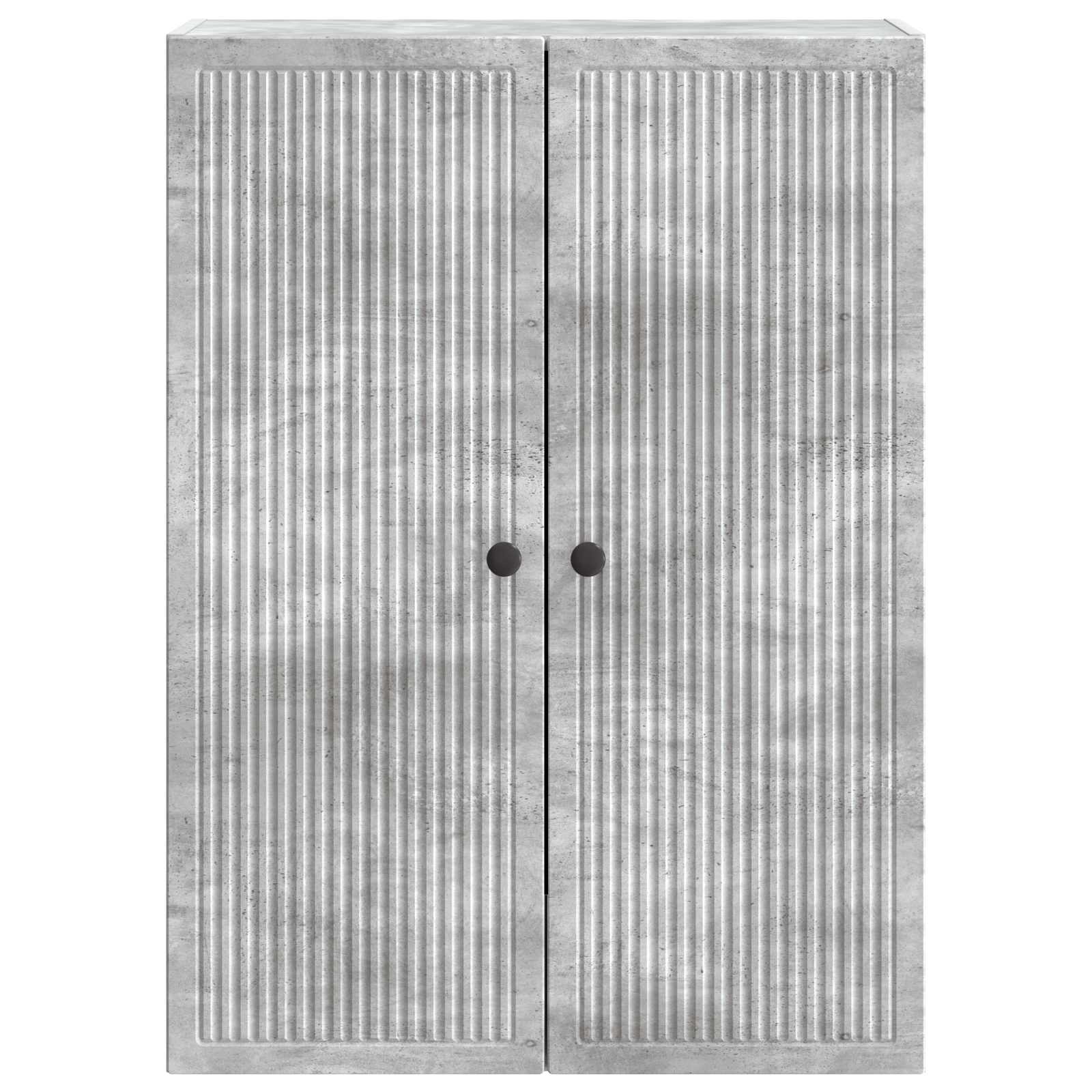vidaXL Szafka ścienna Betonowy szary 66 x 34,5 x 90 cm