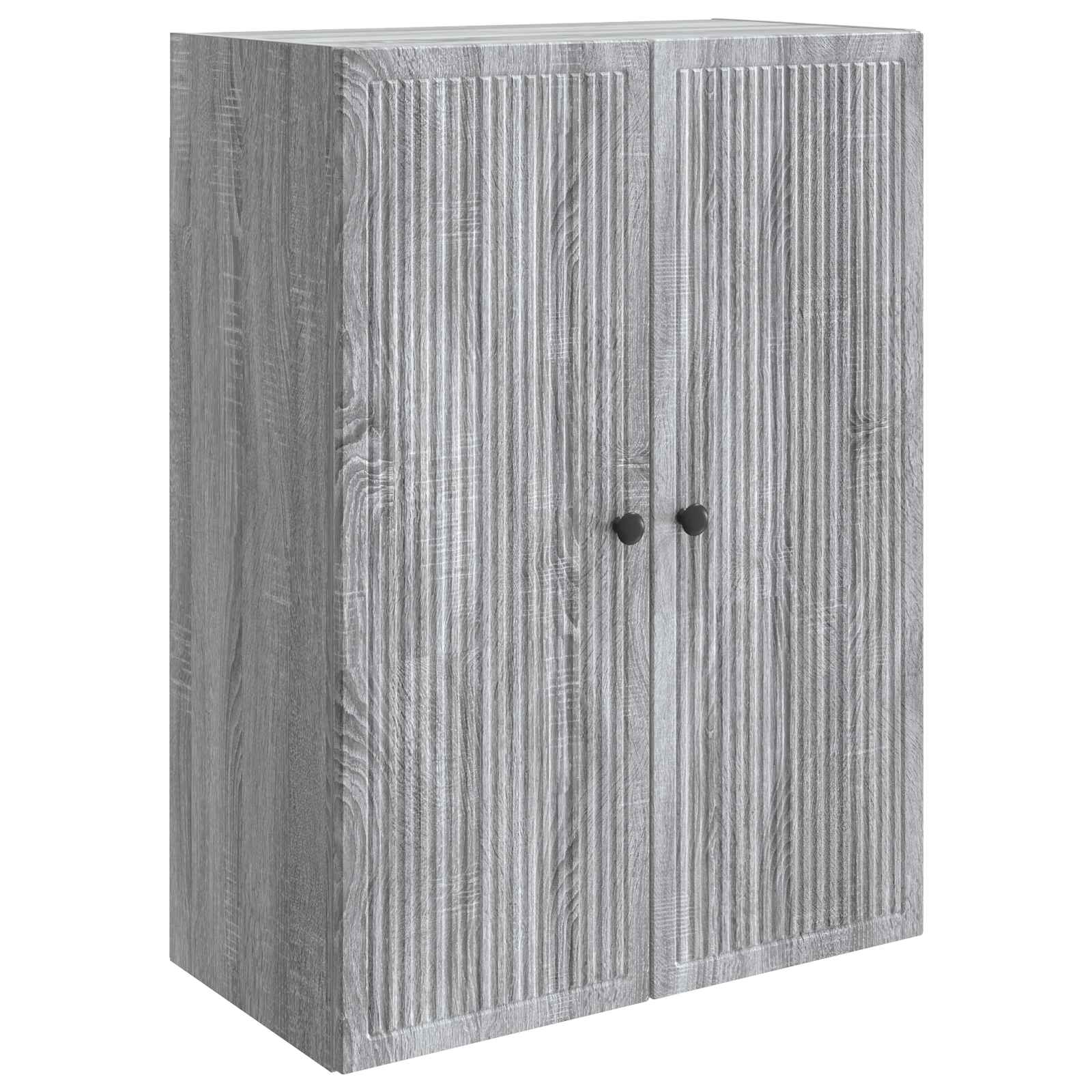 vidaXL Szafka ścienna Szary Sonoma 66 x 34,5 x 90 cm