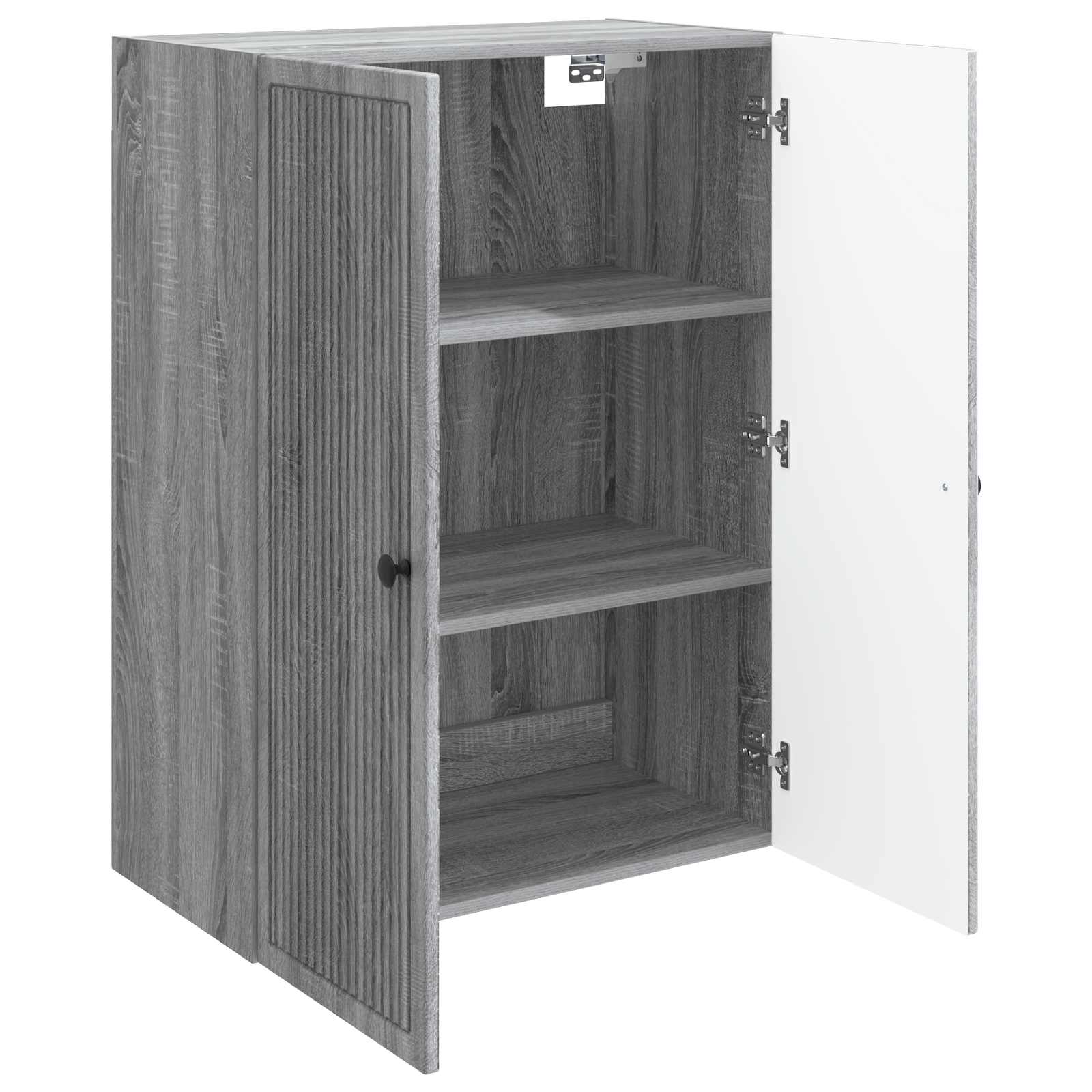 vidaXL Szafka ścienna Szary Sonoma 66 x 34,5 x 90 cm