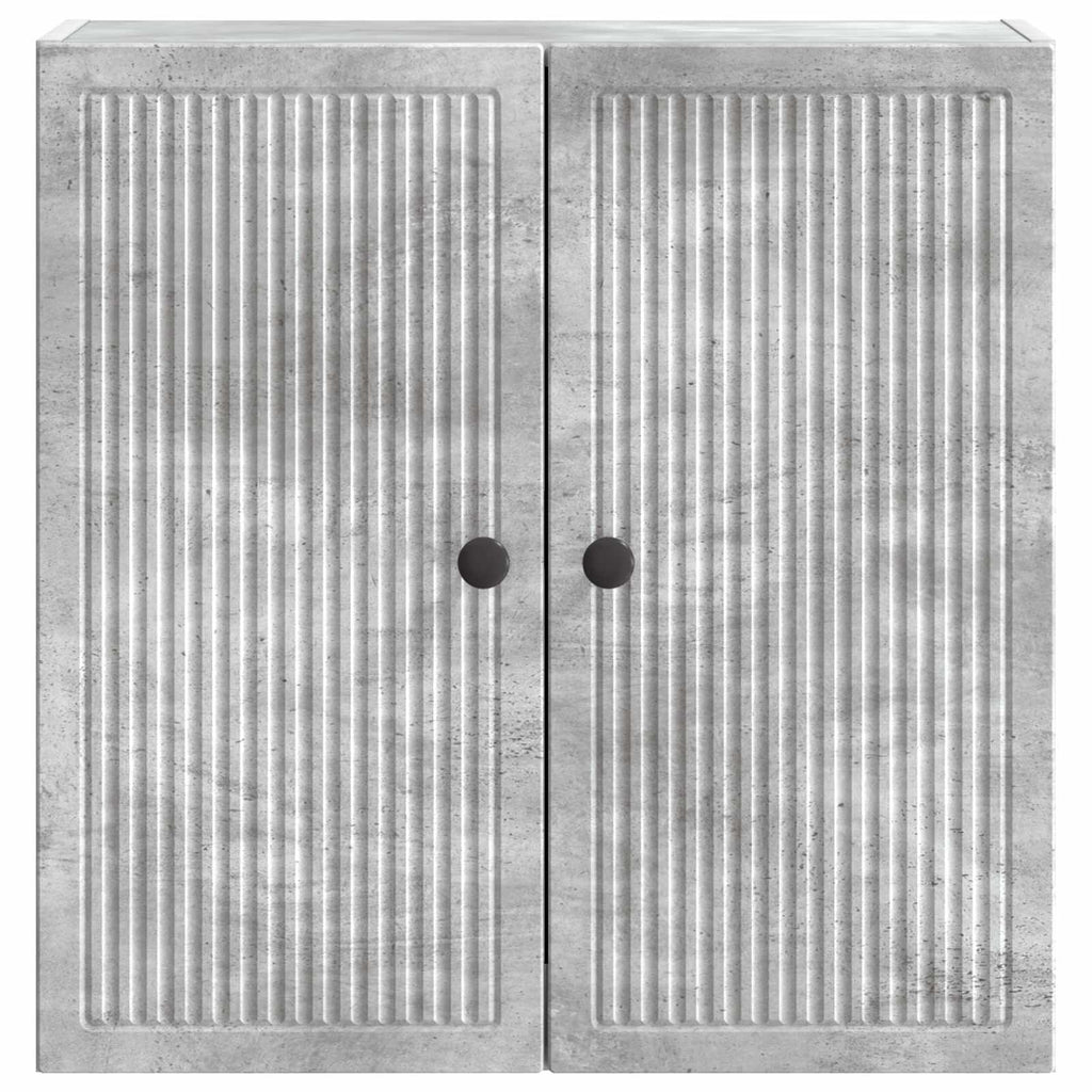 vidaXL Szafka ścienna Betonowy szary 59 x 31 x 60 cm