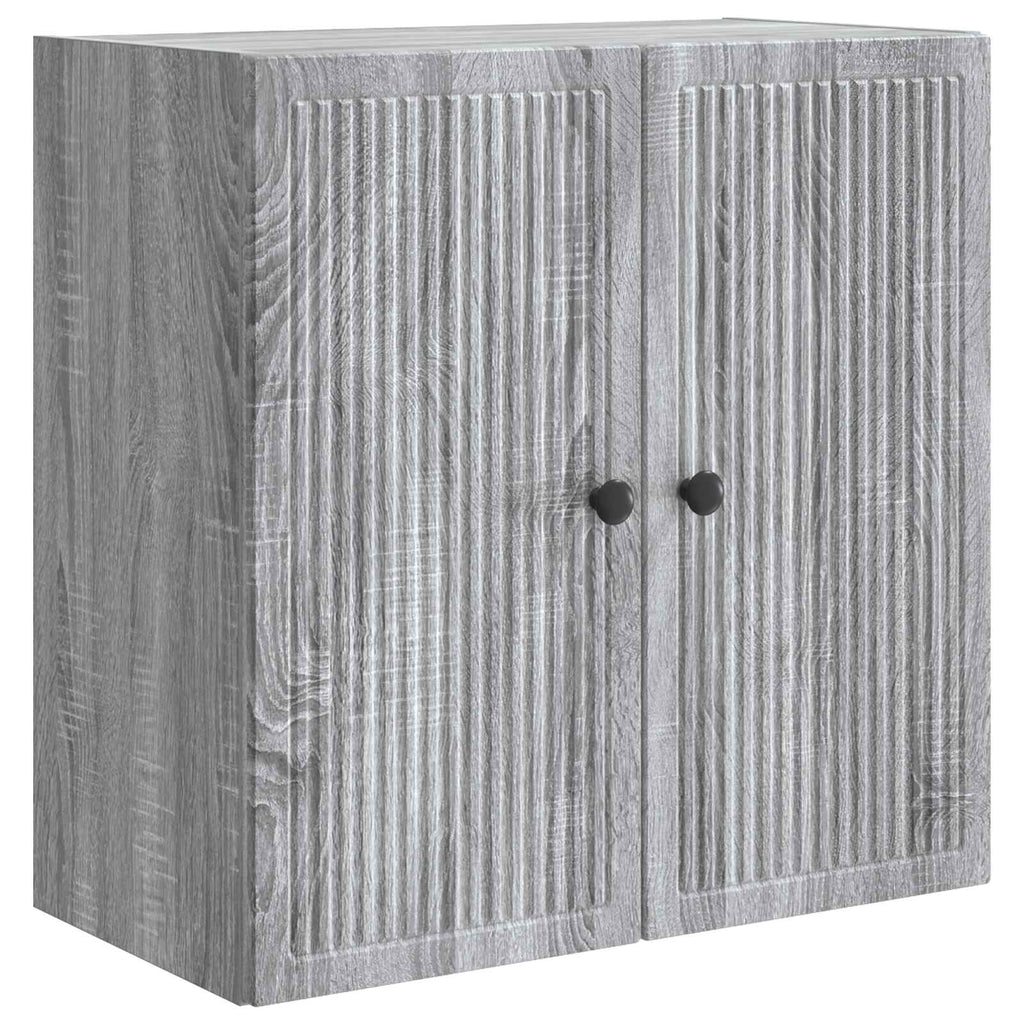 vidaXL Szafka ścienna Szary Sonoma 59 x 31 x 60 cm Drewno inżynieryjne