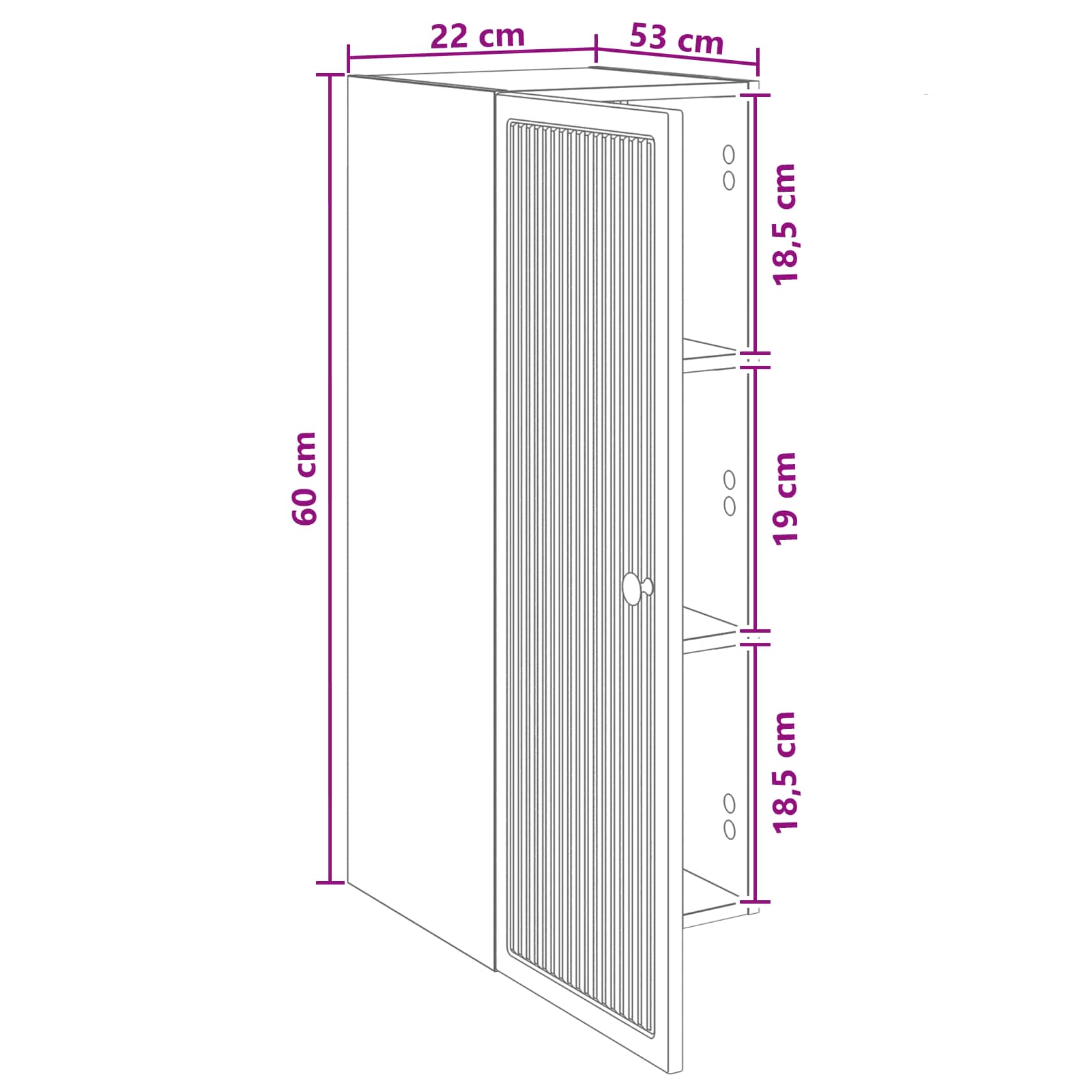 vidaXL Szafka ścienna Czarny 33 x 34,5 x 90 cm Drewno inżynieryjne
