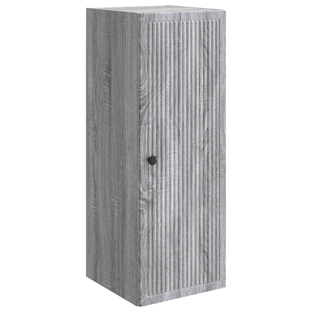 vidaXL Szafka ścienna Szary Sonoma 33 x 34,5 x 90 cm