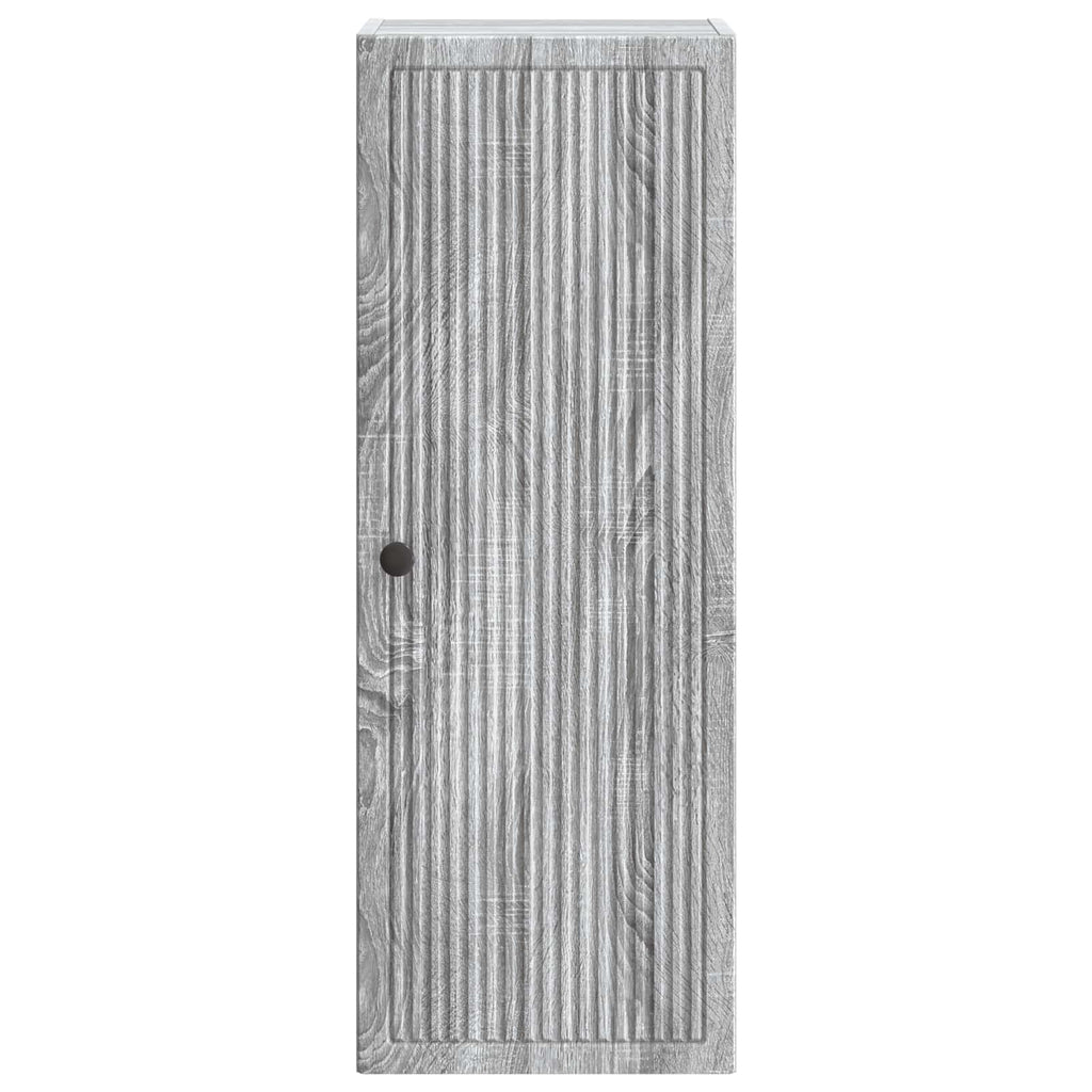 vidaXL Szafka ścienna Szary Sonoma 33 x 34,5 x 90 cm