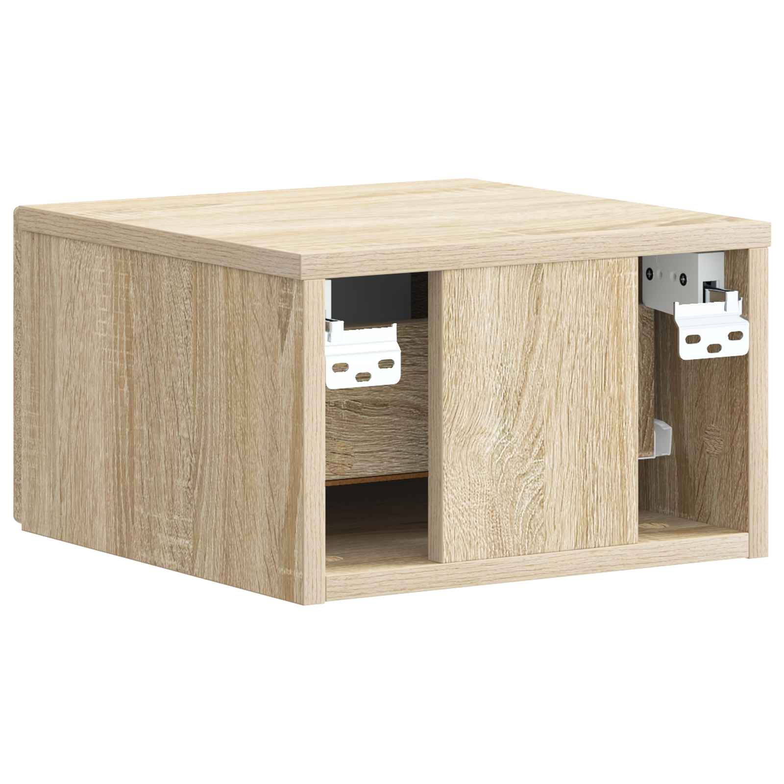 vidaXL Wisząca Szafka Nocna 2 pcs dąb Sonoma 33 x 34,5 x 20 cm