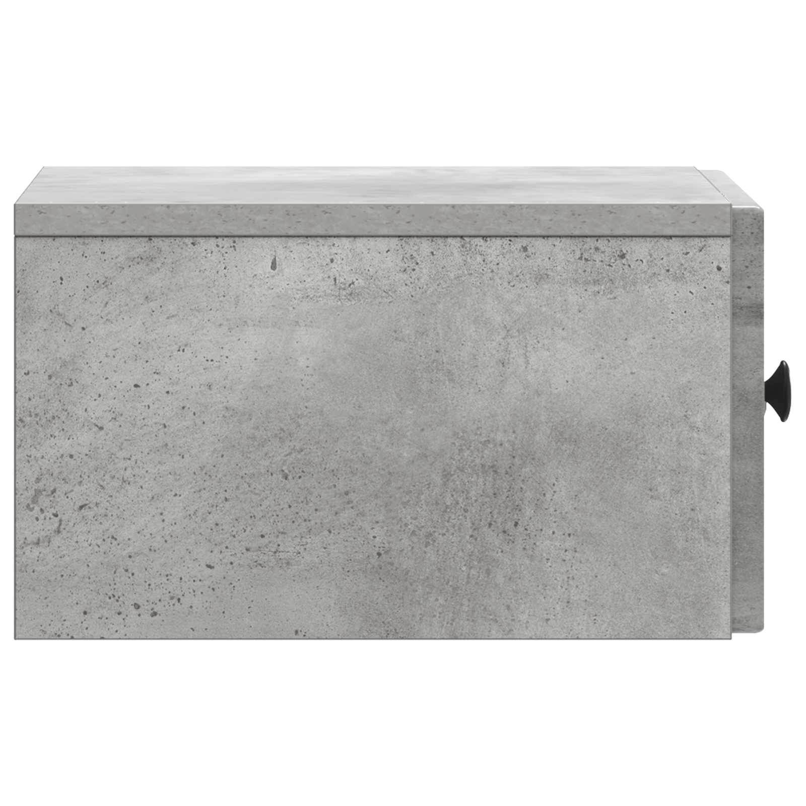 vidaXL Wisząca Szafka Nocna Betonowy szary 33 x 34,5 x 20 cm