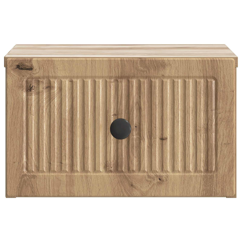 vidaXL Wisząca Szafka Nocna 2 pcs Dąb artisan 33 x 34,5 x 20 cm