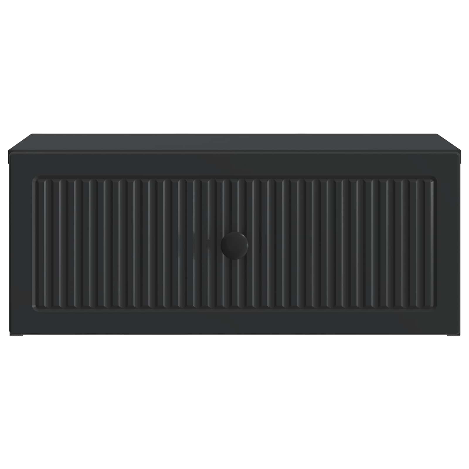 vidaXL Szafka Nocna 2 pcs Czarny 49 x 34,5 x 20 cm Drewno inżynieryjne