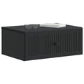 vidaXL Szafka Nocna 2 pcs Czarny 49 x 34,5 x 20 cm Drewno inżynieryjne