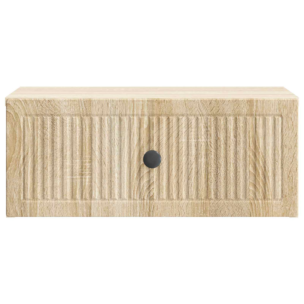 vidaXL Szafka Nocna z szufladą 2 pcs dąb Sonoma 49 x 34,5 x 20 cm