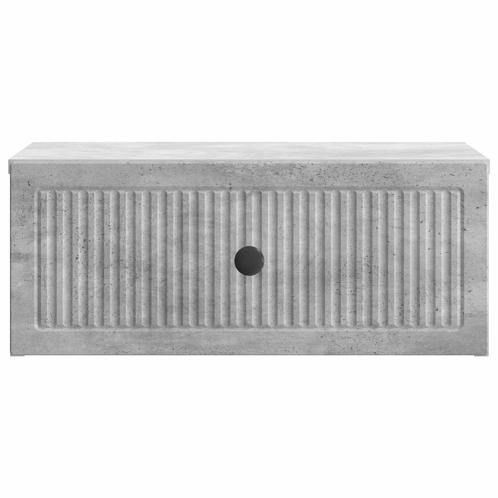 vidaXL Szafka Nocna z szufladą 2 pcs Betonowy szary 49 x 34,5 x 20 cm