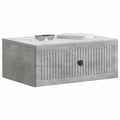 vidaXL Szafka Nocna z szufladą 2 pcs Betonowy szary 49 x 34,5 x 20 cm