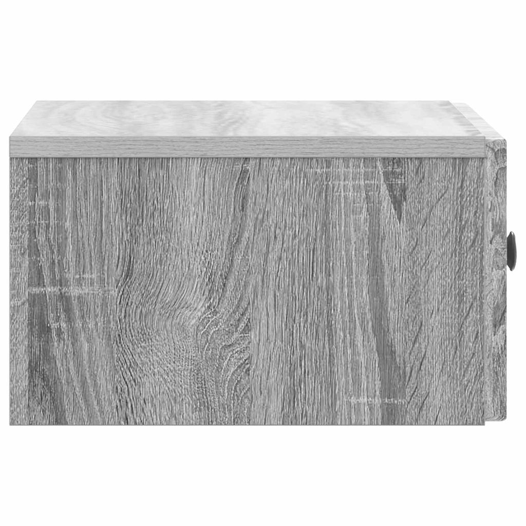 vidaXL Szafka Nocna z szufladą 2 pcs Szary Sonoma 49 x 34,5 x 20 cm