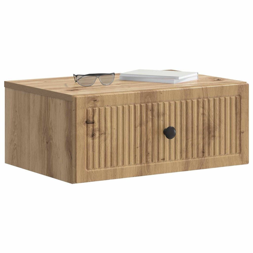 vidaXL Szafka Nocna Dąb artisan 49 x 34,5 x 20 cm Drewno inżynieryjne