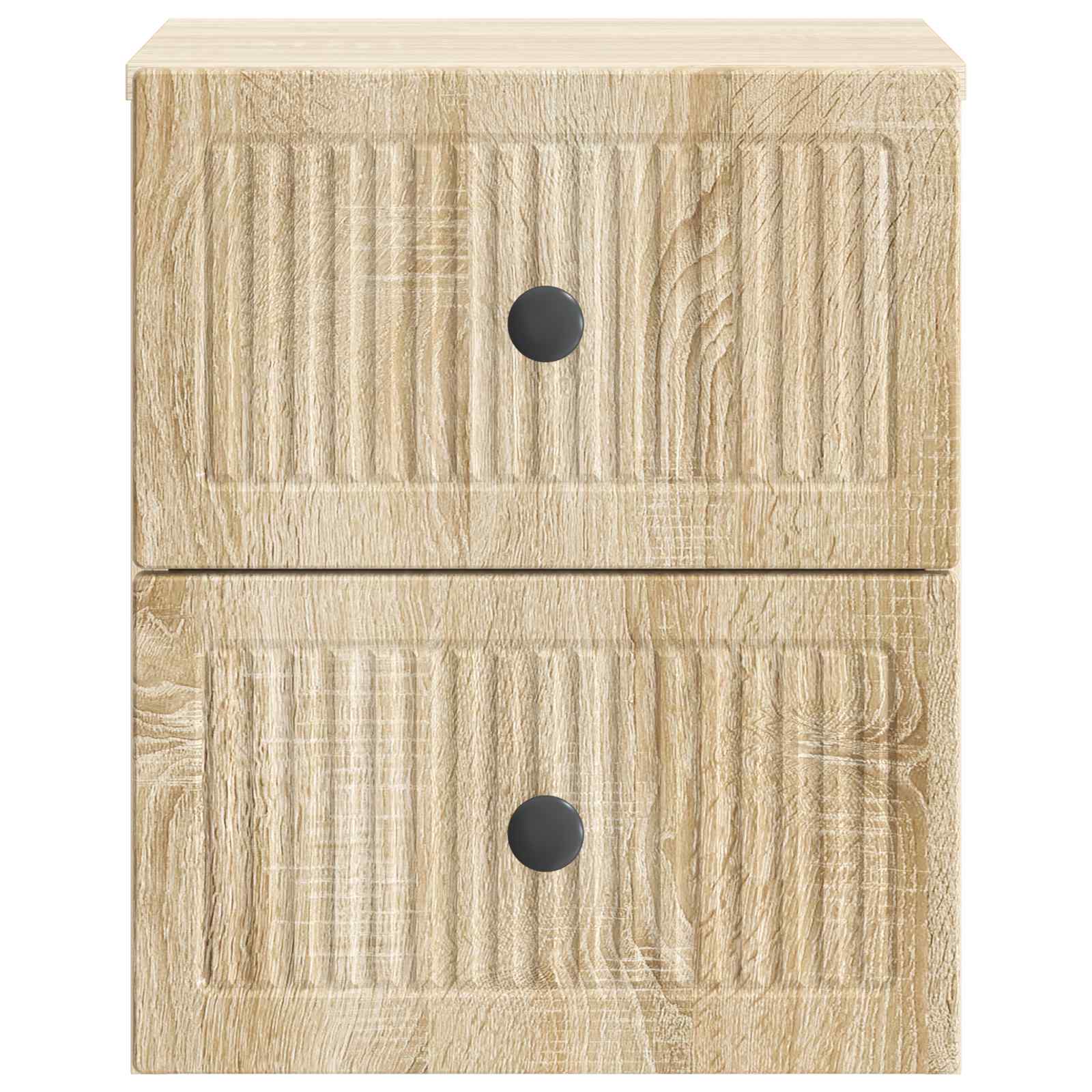 vidaXL Wisząca Szafka Nocna z szufladą dąb Sonoma 33 x 34,5 x 40 cm