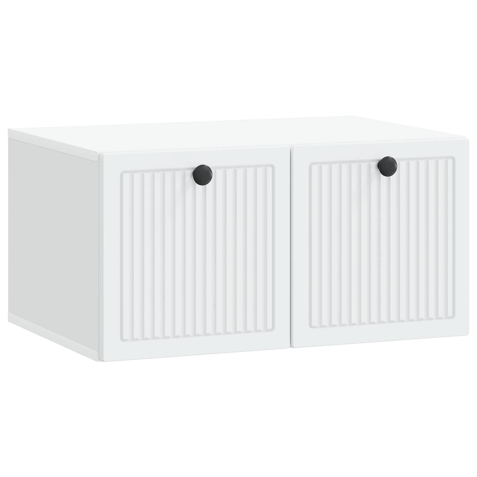 vidaXL Szafka RTV montowana na ścianie Biały 59,5 x 41 x 30 cm
