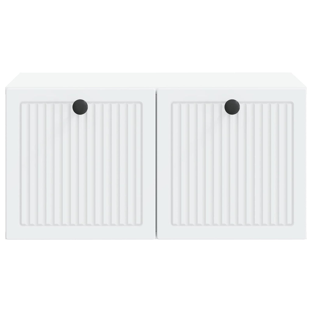vidaXL Szafka RTV montowana na ścianie Biały 59,5 x 41 x 30 cm