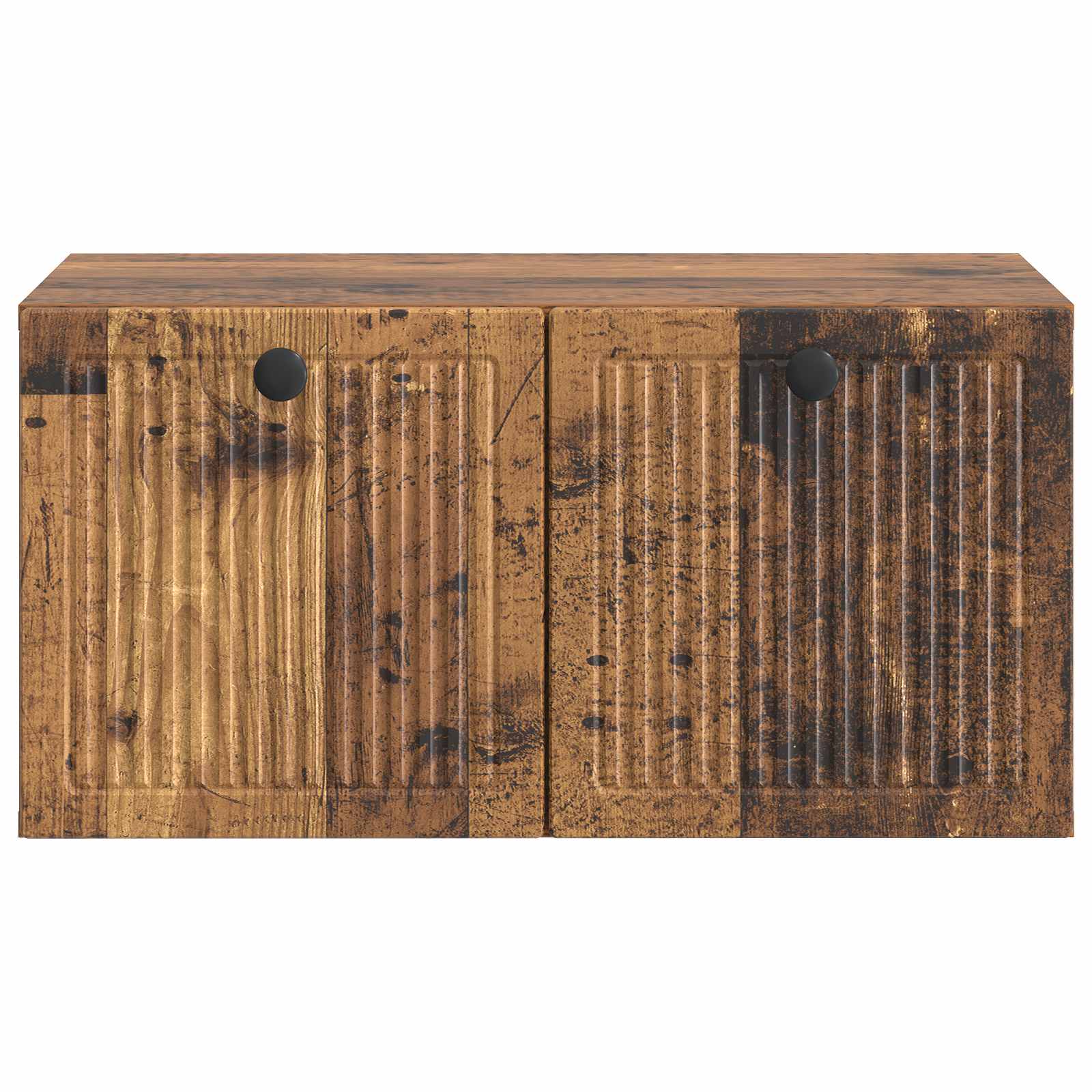vidaXL Szafka RTV montowana na ścianie Stare drewno 59,5 x 41 x 30 cm