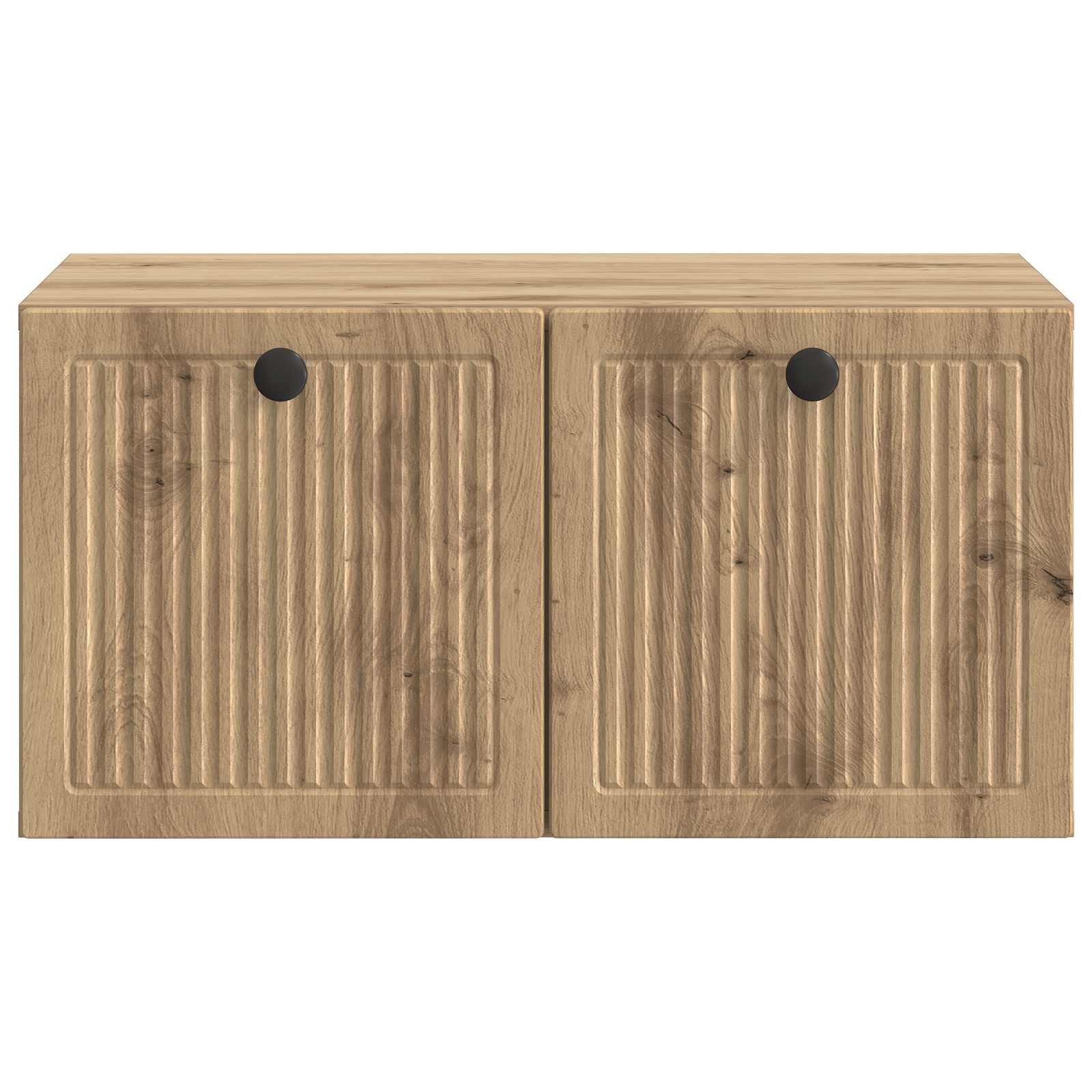 vidaXL Szafka RTV montowana na ścianie 59,5 x 41 x 30 cm Dąb artisan