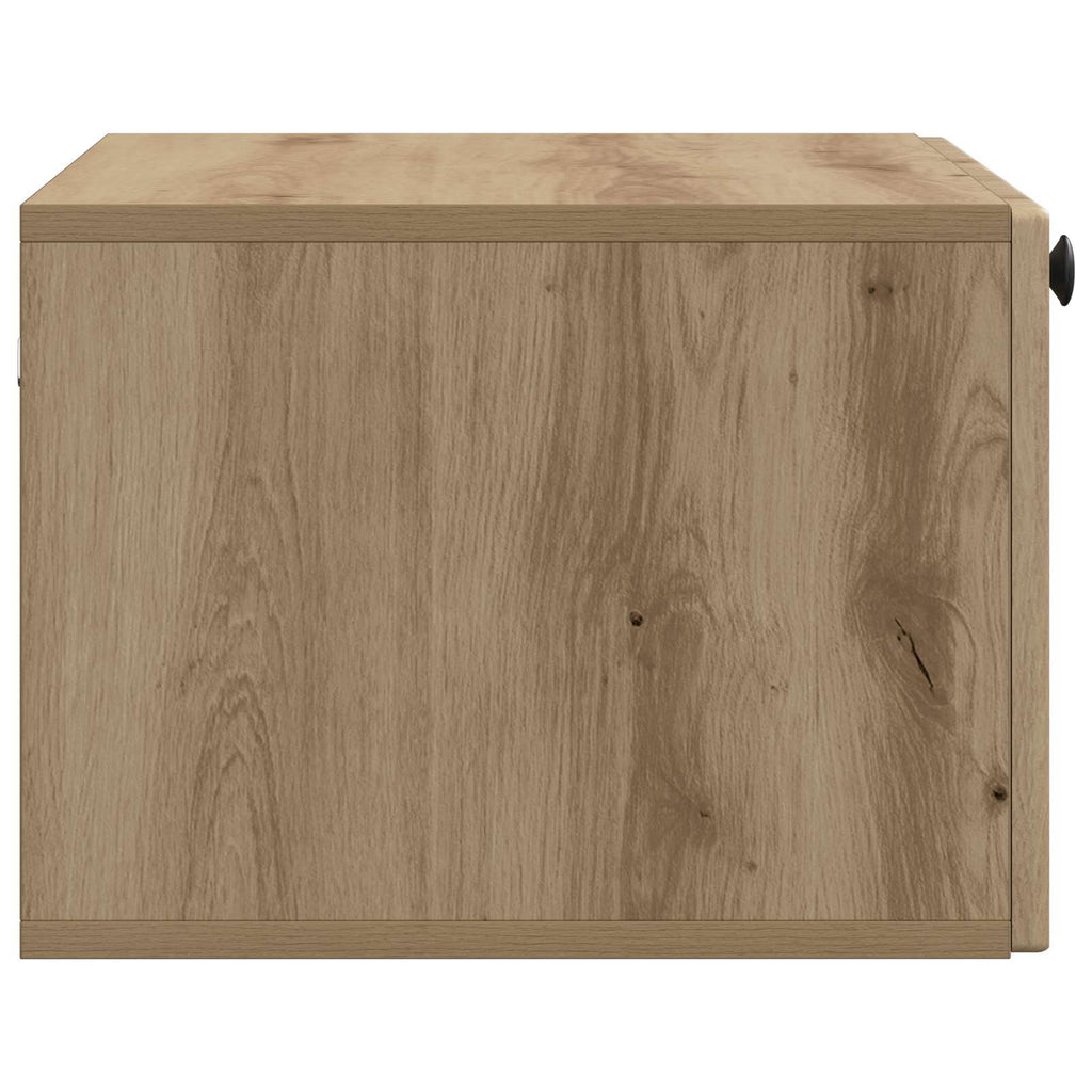 vidaXL Szafka RTV montowana na ścianie 59,5 x 41 x 30 cm Dąb artisan