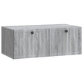 vidaXL Szafka RTV montowana na ścianie Szary Sonoma 78,5 x 41 x 30 cm