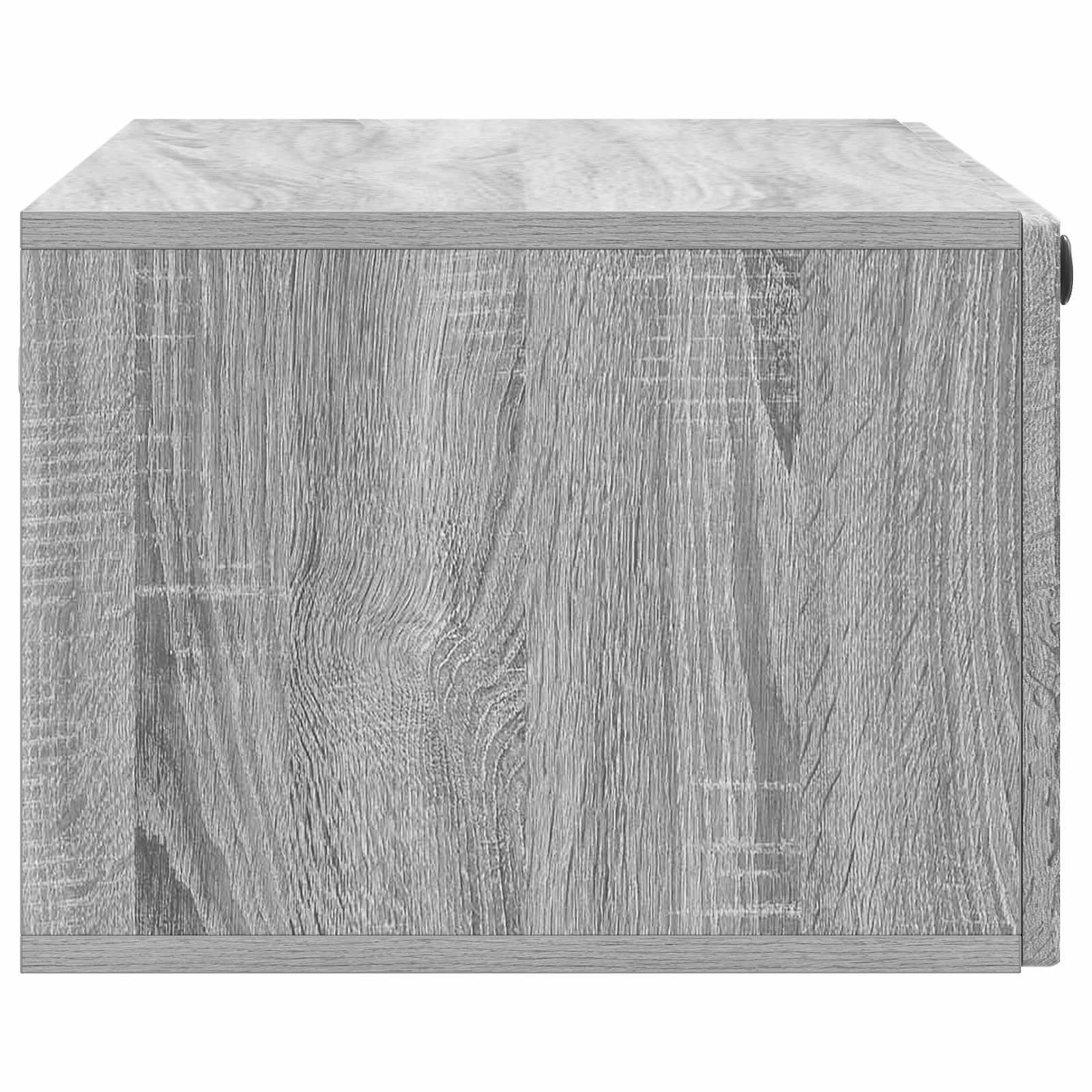vidaXL Szafka RTV montowana na ścianie Szary Sonoma 78,5 x 41 x 30 cm