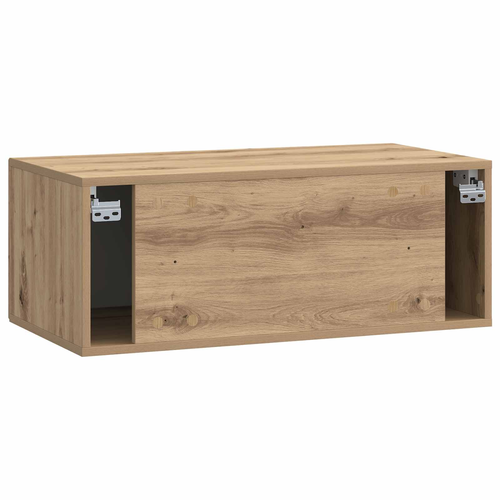 vidaXL Szafka RTV montowana na ścianie Dąb artisan 78,5 x 41 x 30 cm
