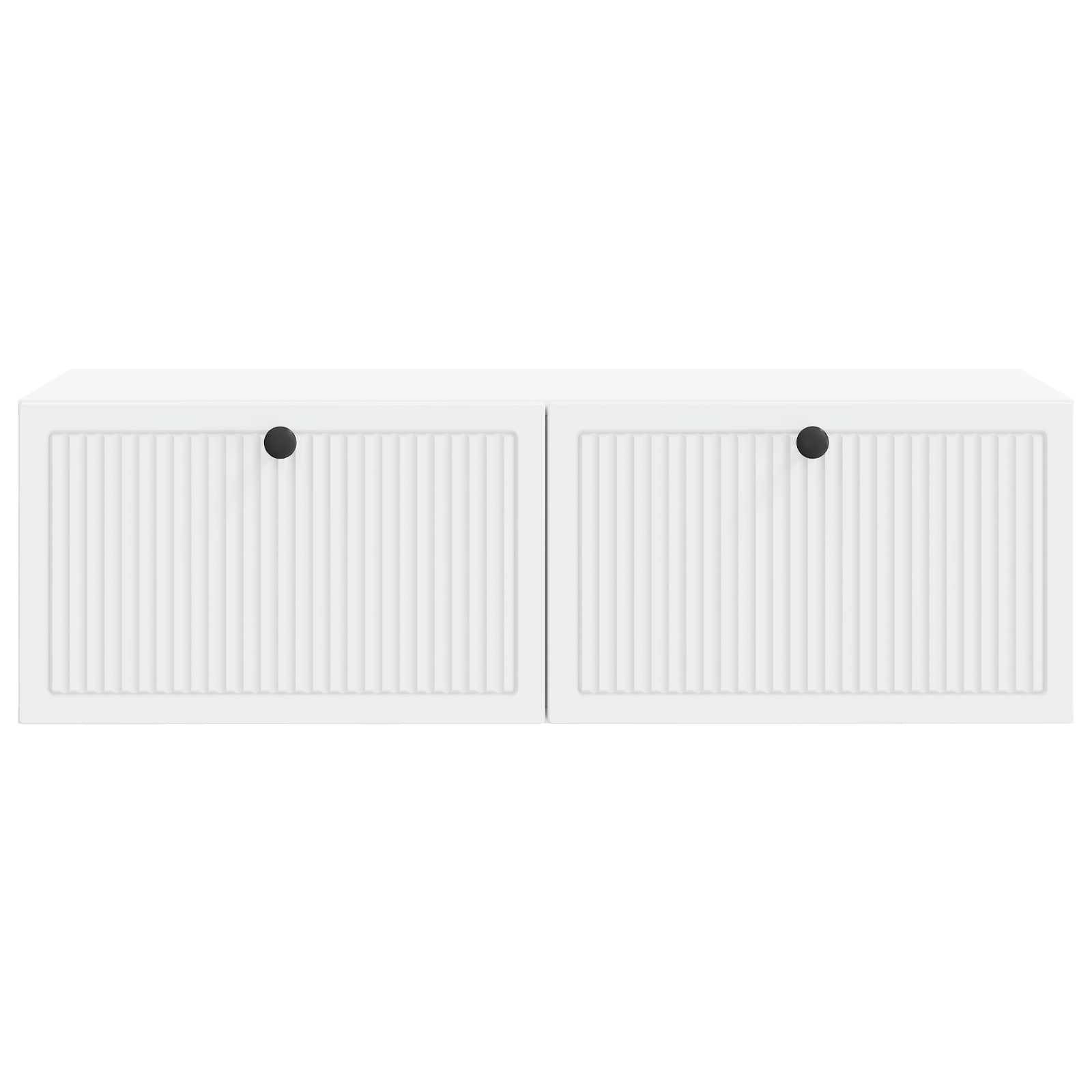 vidaXL Szafka RTV montowana na ścianie Biały 98 x 41 x 30 cm