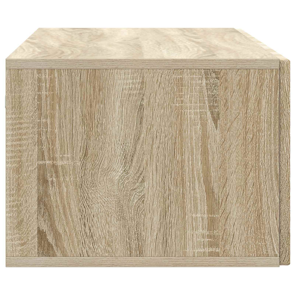vidaXL Szafka RTV montowana na ścianie dąb Sonoma 98 x 41 x 30 cm