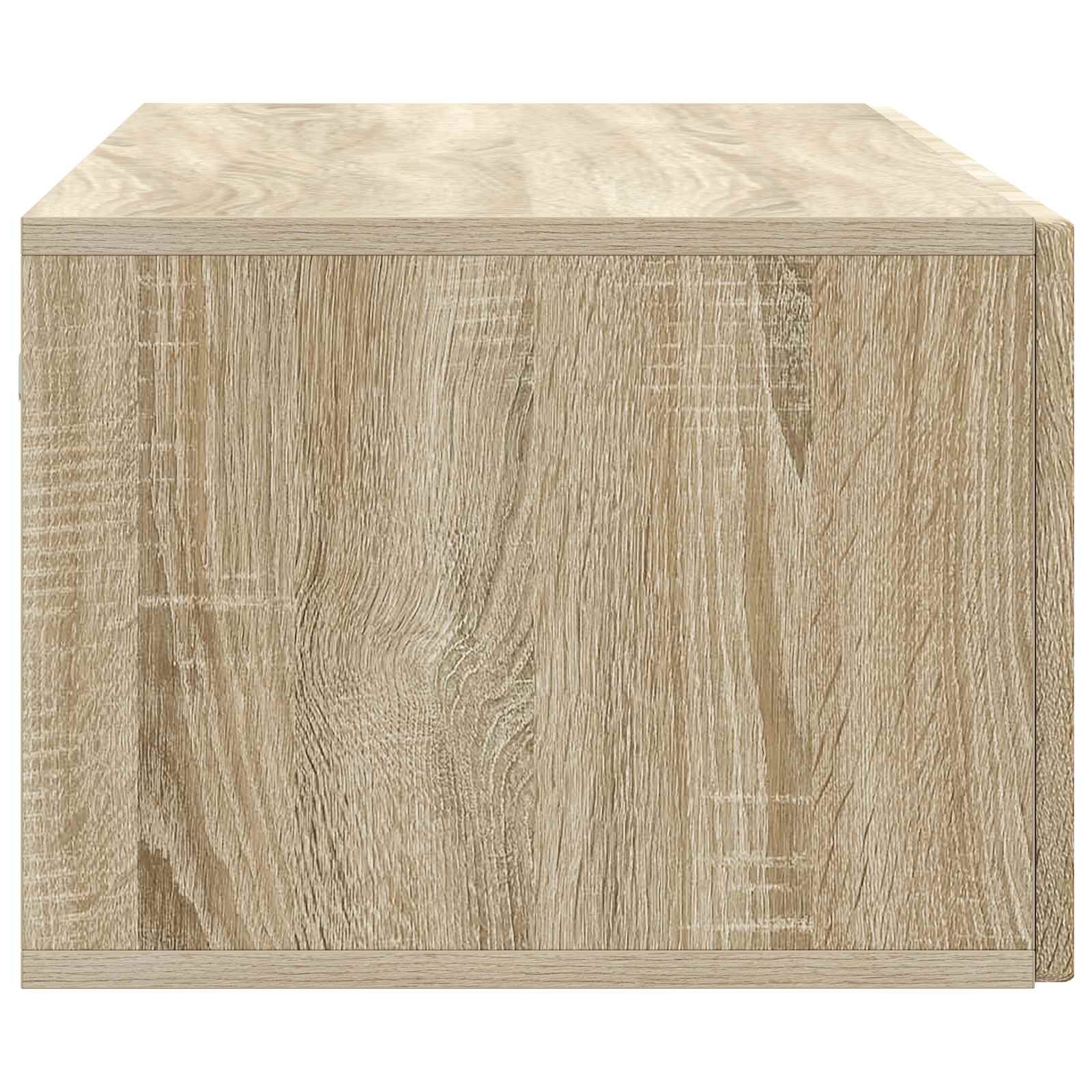 vidaXL Szafka RTV montowana na ścianie dąb Sonoma 98 x 41 x 30 cm
