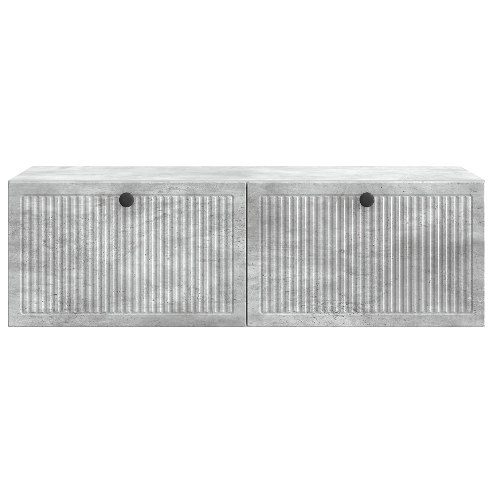 vidaXL Szafka RTV montowana na ścianie Betonowy szary 98 x 41 x 30 cm