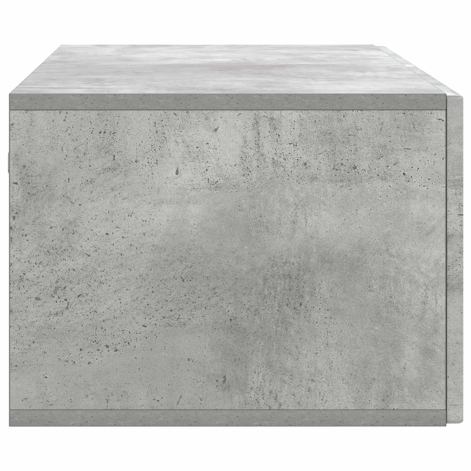 vidaXL Szafka RTV montowana na ścianie Betonowy szary 98 x 41 x 30 cm