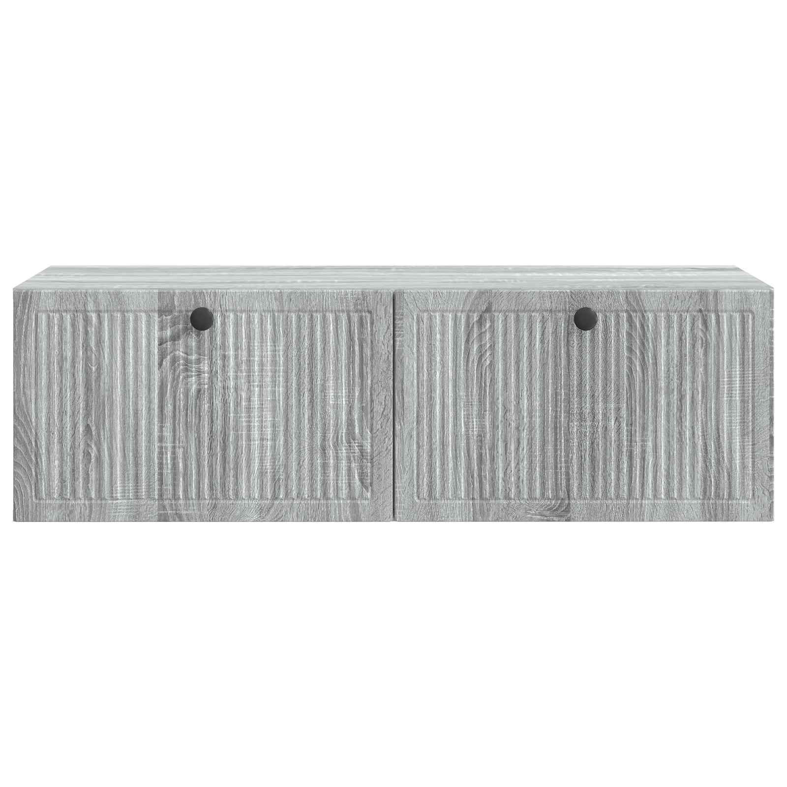 vidaXL Szafka RTV montowana na ścianie Szary Sonoma 98 x 41 x 30 cm