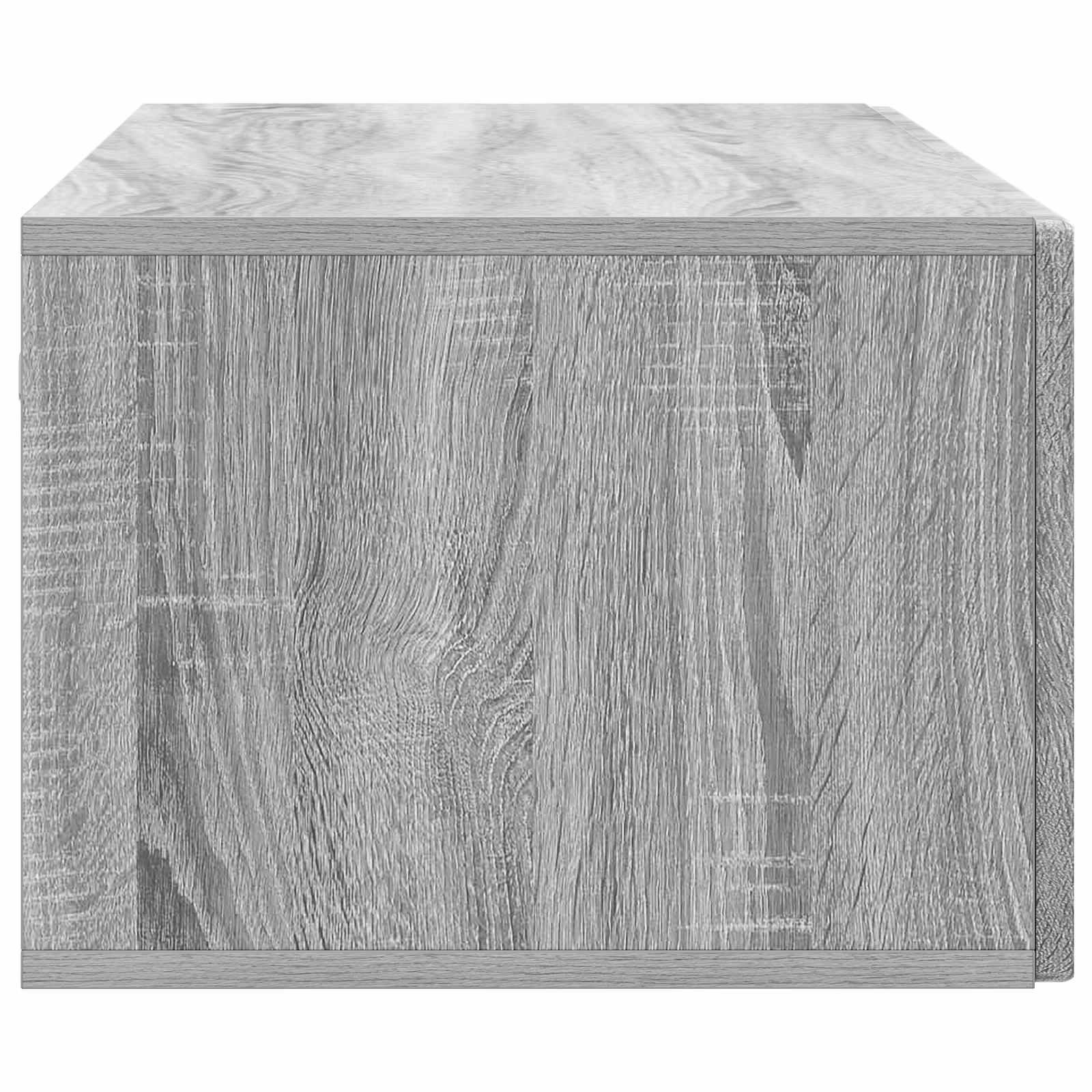 vidaXL Szafka RTV montowana na ścianie Szary Sonoma 98 x 41 x 30 cm