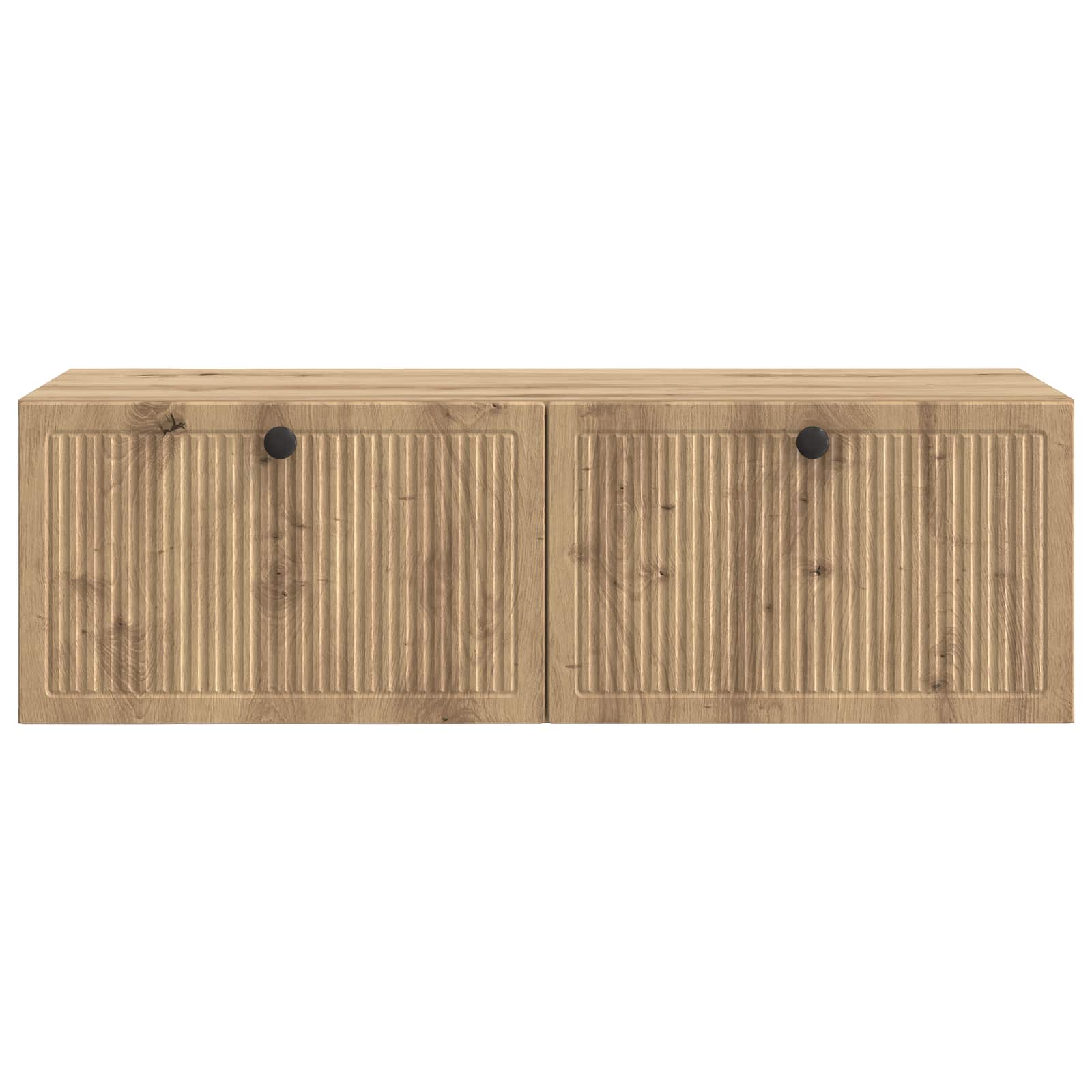 vidaXL Szafka RTV montowana na ścianie Dąb artisan 98 x 41 x 30 cm