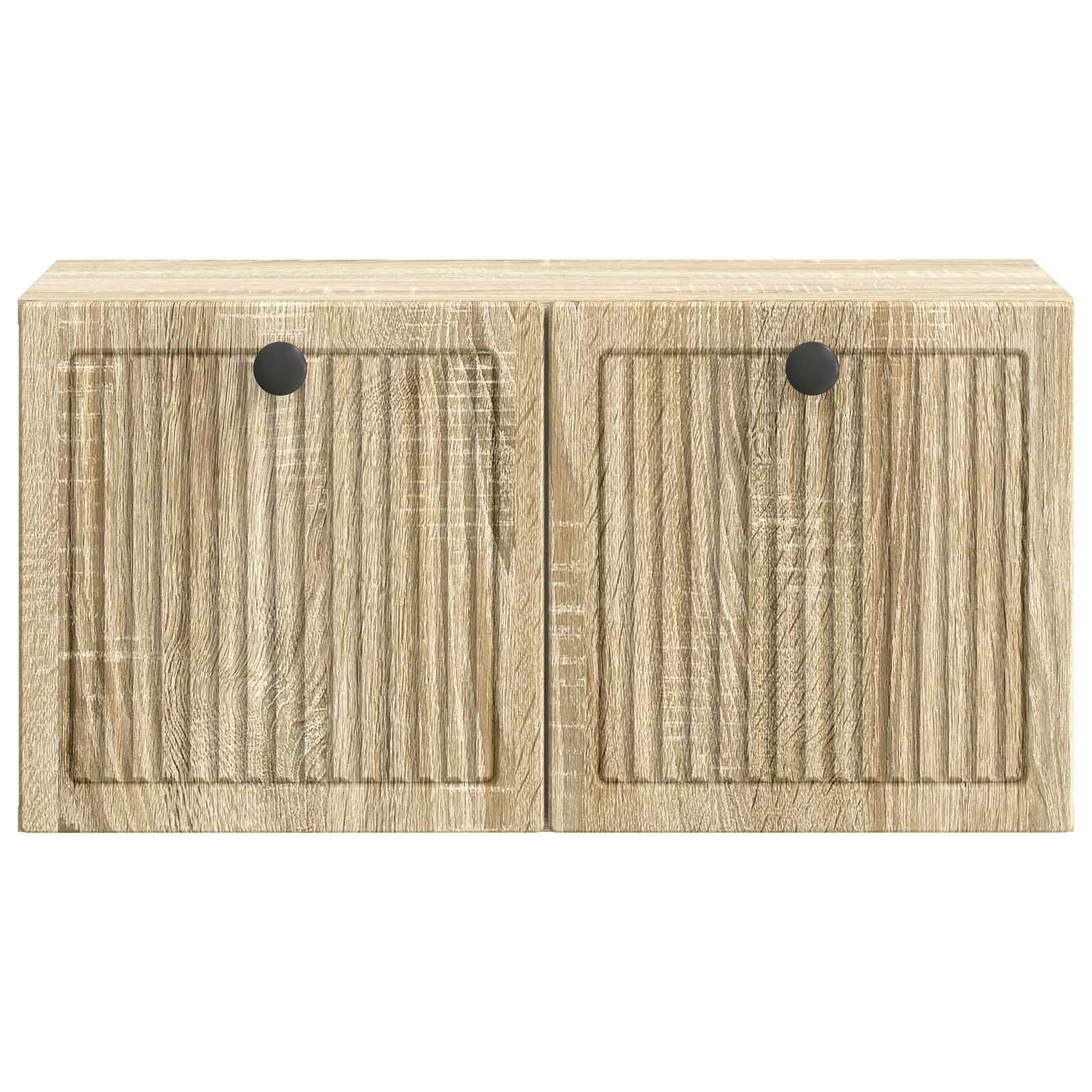vidaXL Szafka RTV montowana na ścianie dąb Sonoma 59,5 x 31 x 30 cm