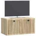 vidaXL Szafka RTV montowana na ścianie dąb Sonoma 59,5 x 31 x 30 cm