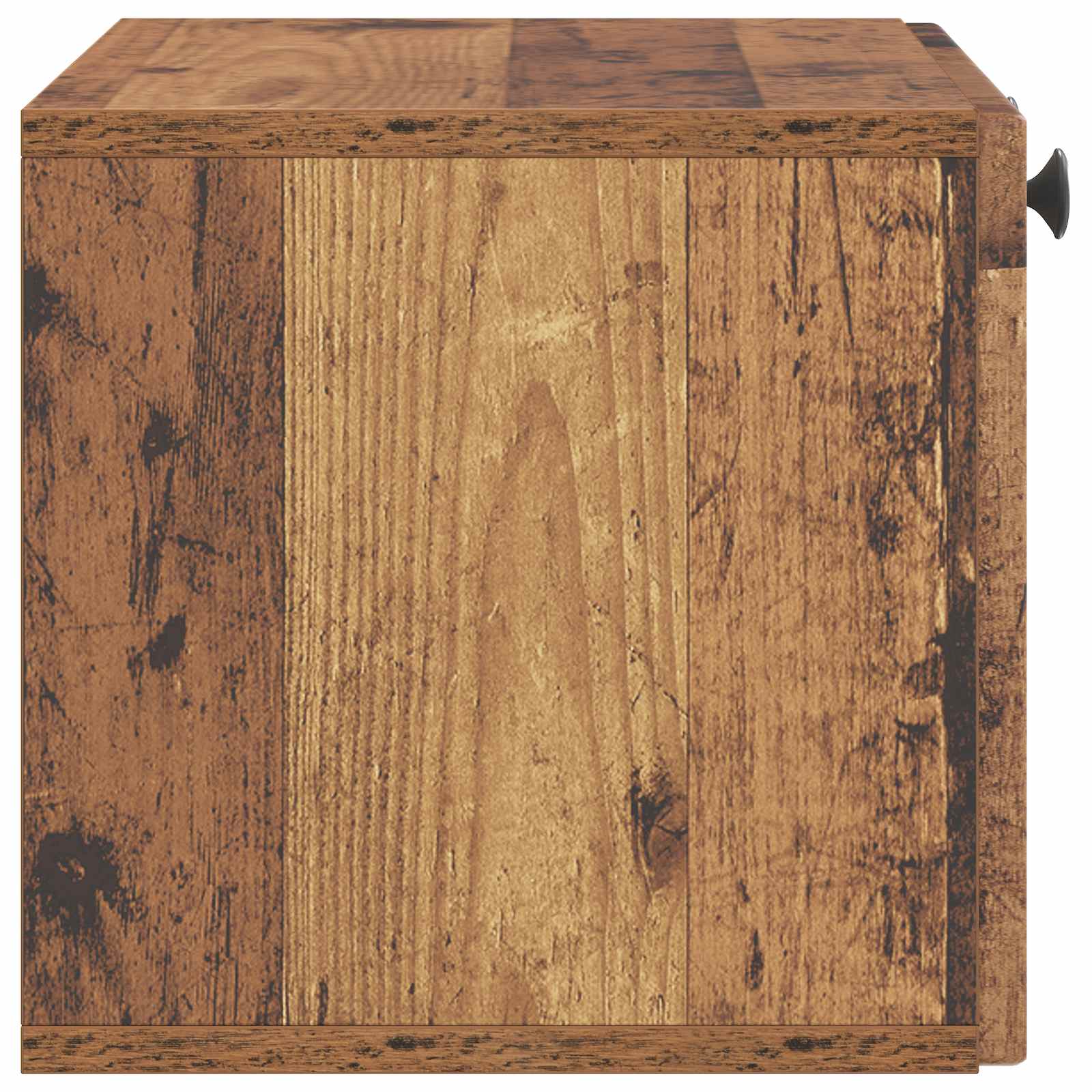 vidaXL Szafka RTV montowana na ścianie Stare drewno 59,5 x 31 x 30 cm