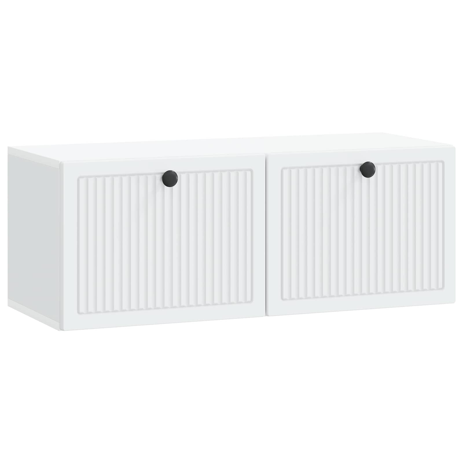 vidaXL Szafka RTV montowana na ścianie Biały 78,5 x 31 x 30 cm