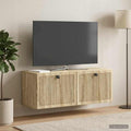 vidaXL Szafka RTV montowana na ścianie dąb Sonoma 78,5 x 31 x 30 cm