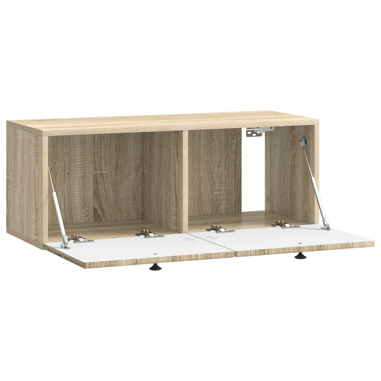 vidaXL Szafka RTV montowana na ścianie dąb Sonoma 78,5 x 31 x 30 cm